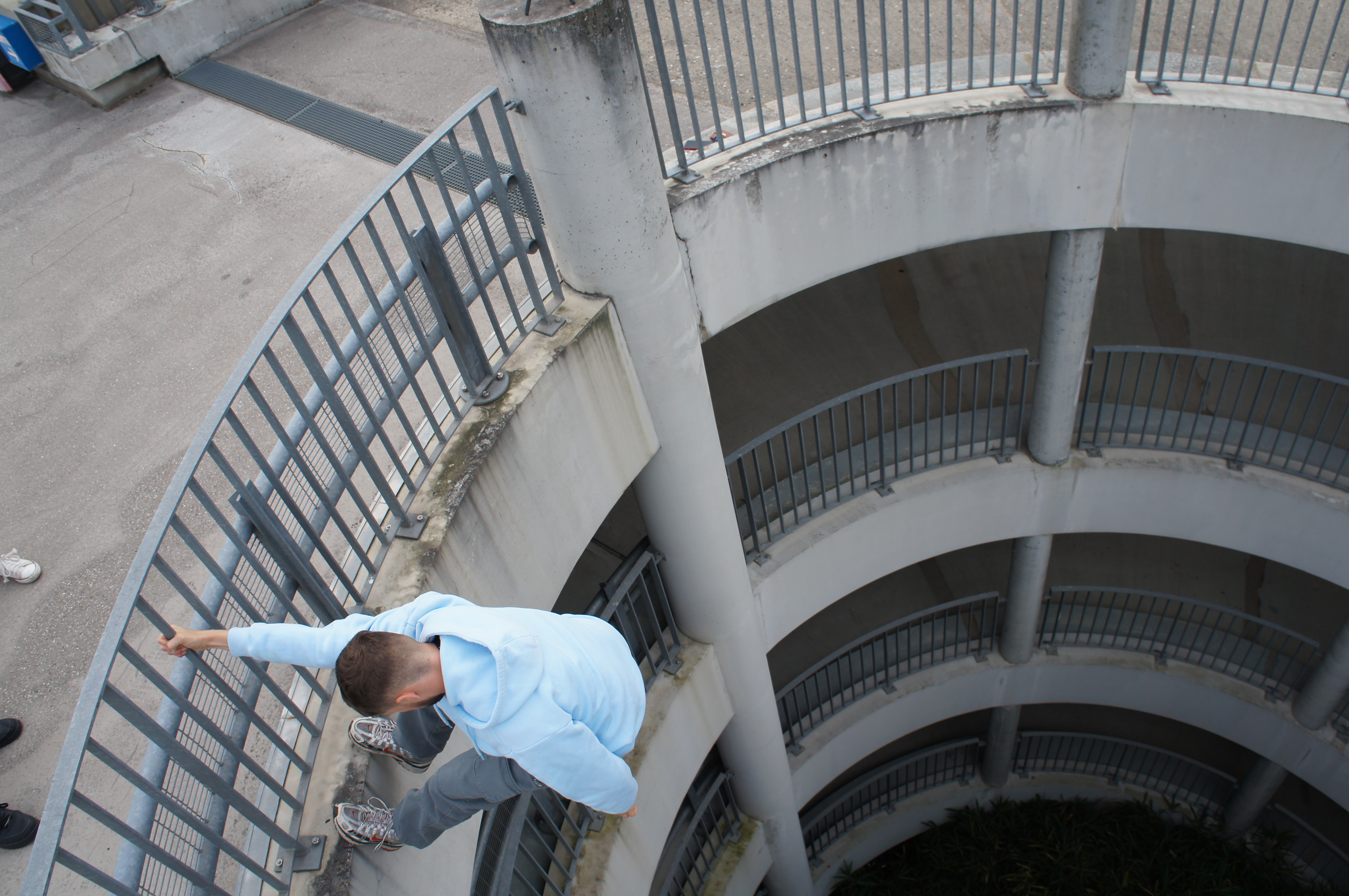 Parkour precision jump