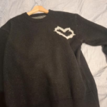 Pull en Tricot Jacquard « Chérubin Gothique »