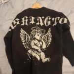 Pull en Tricot Jacquard « Chérubin Gothique »