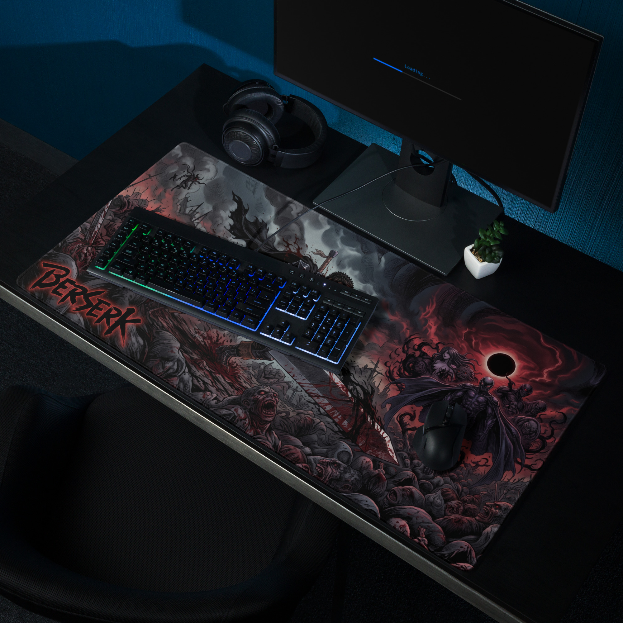 Tapis de Souris Gaming XXL – Édition Berserk – Image 4